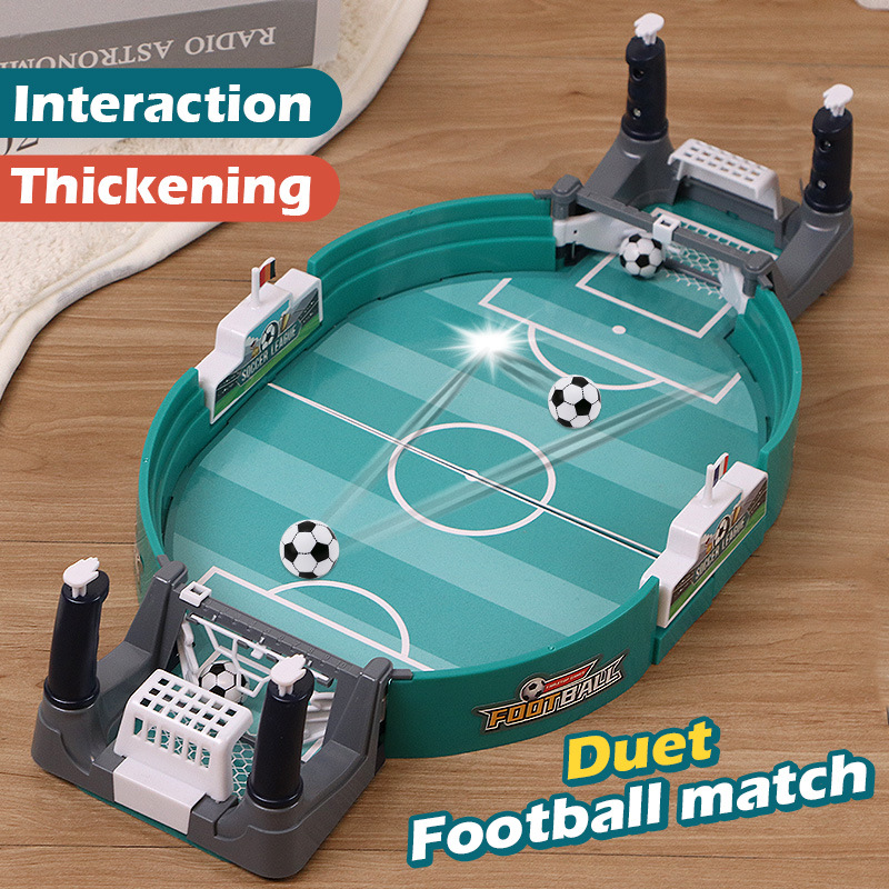 Kids Outdoor Table - Voetbalbordspel Desktop Interactief Voetbalspeelgoed Voetbaltafel voor