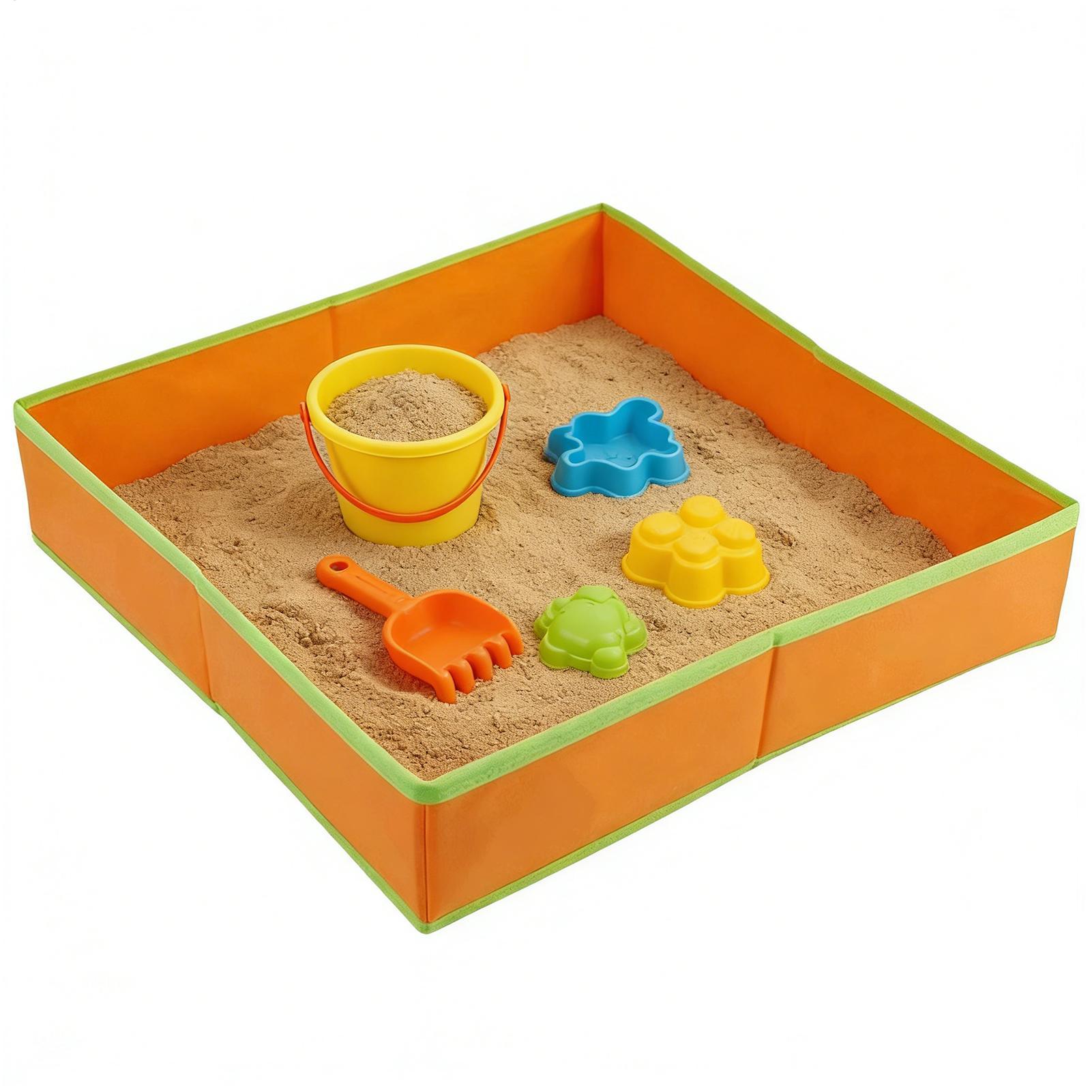 Kids Outdoor Table - Zandtafel voor kinderen, buitenspeeltafel, opvouwbare speelbak,