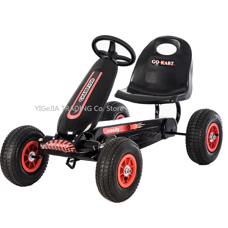 Go Kart Pedal Kids - Kinderen pedaalkar met opblaasbare rubberen wielen,