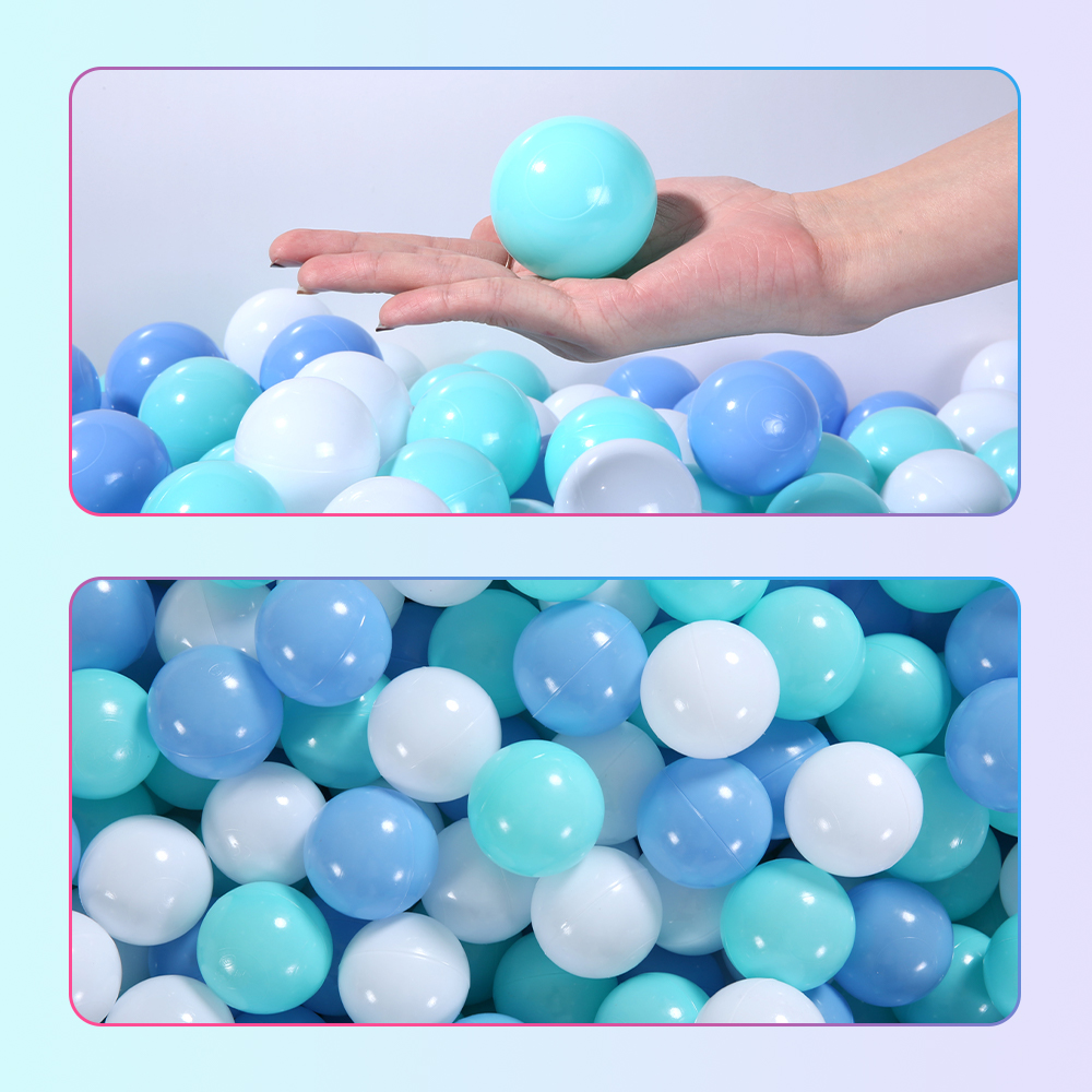 Outdoor Kids In An Indoor World - 100 Stuks Kleuren Plastic Ballen Water