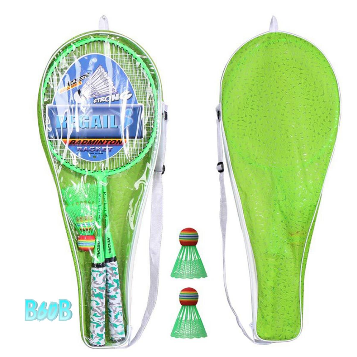 Kids Outdoor Dome - Badmintonrackets voor kinderen, shuttles racketsportset met