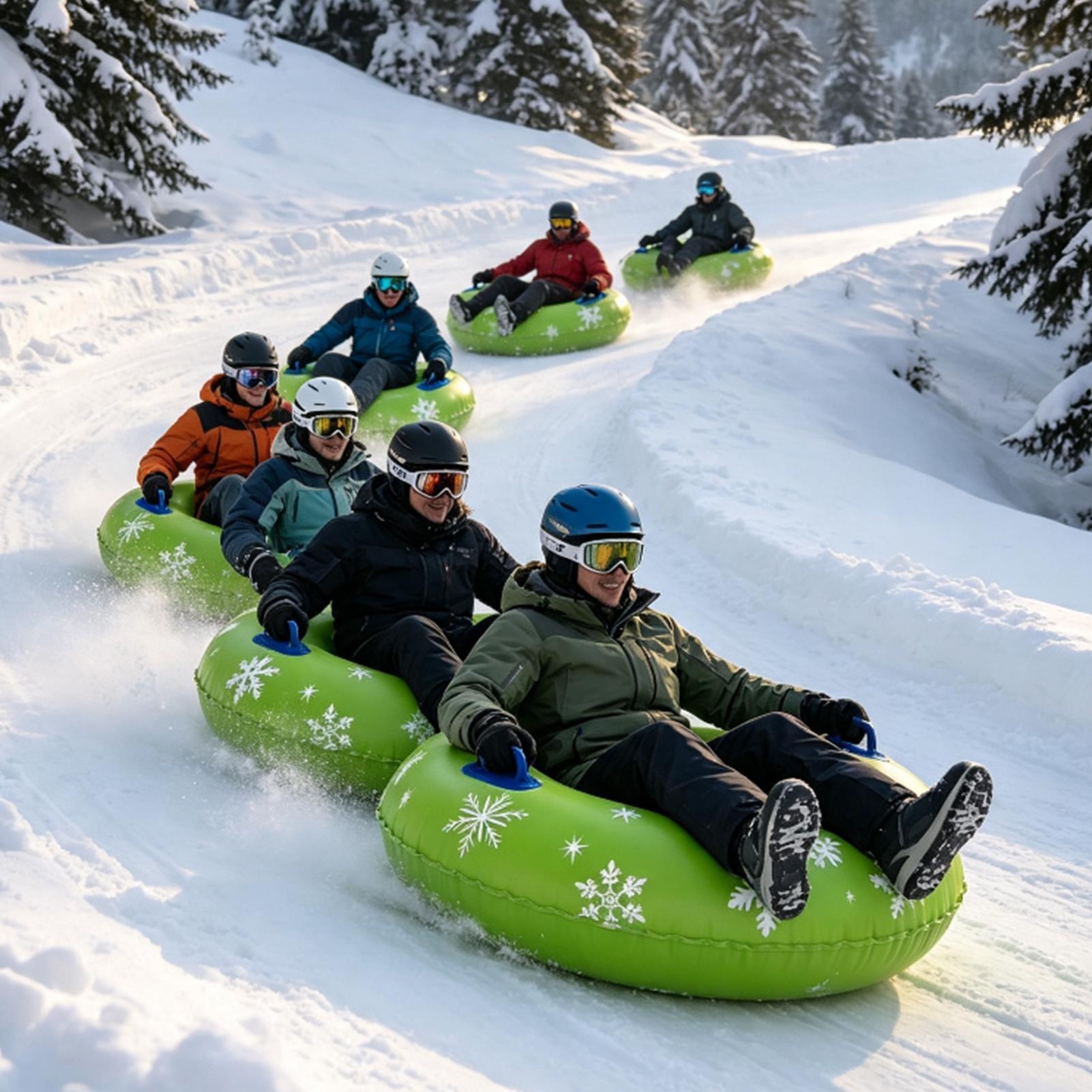 Kids Outdoor Youtube - Sneeuwbuisjes voor volwassenen, opblaasbaar buiten speelgoed