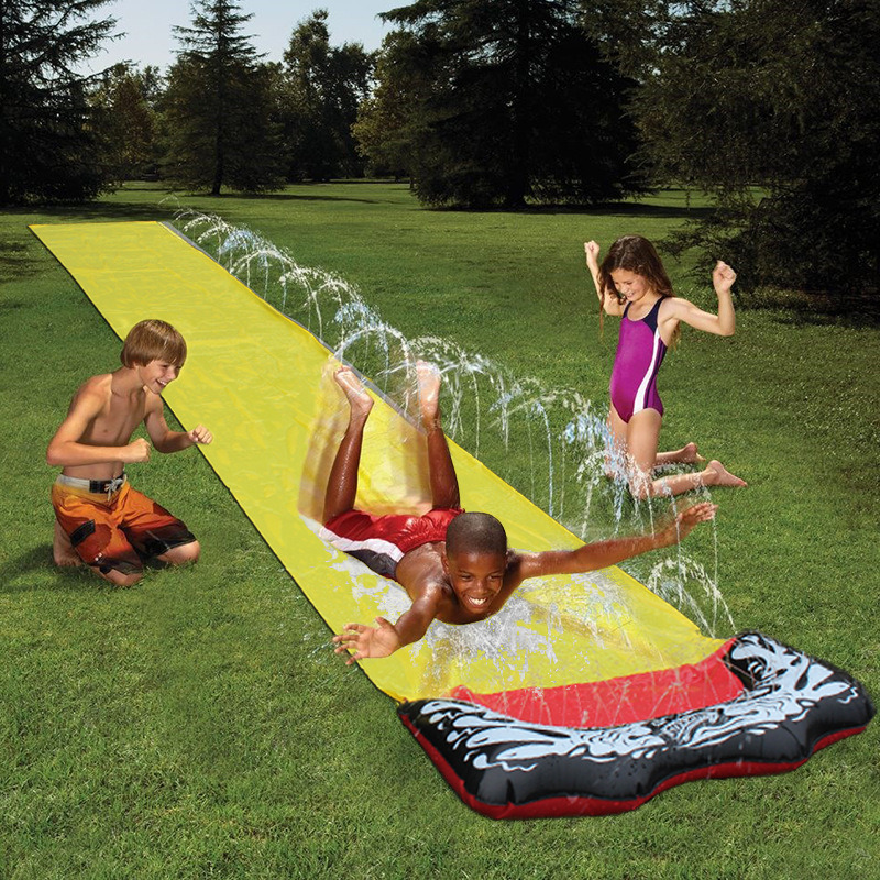 Kids Outdoor Nature Play - Gazon Glijbanen 16ft Silp Slide Met