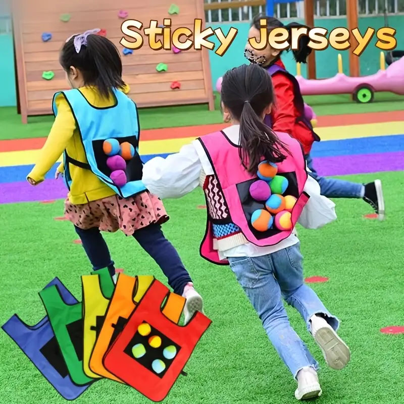 Kids Outdoor Dome - Outdoor Sport Game Props Vest Sticky