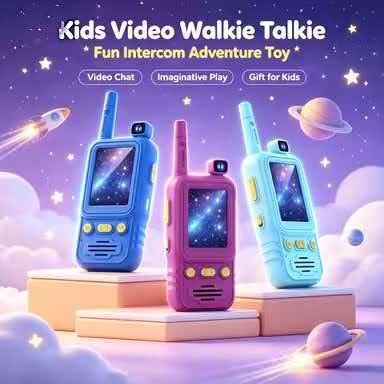 Kids Outdoor Videos - Kinder Video Walkie Talkie Speelgoed, Real-Time