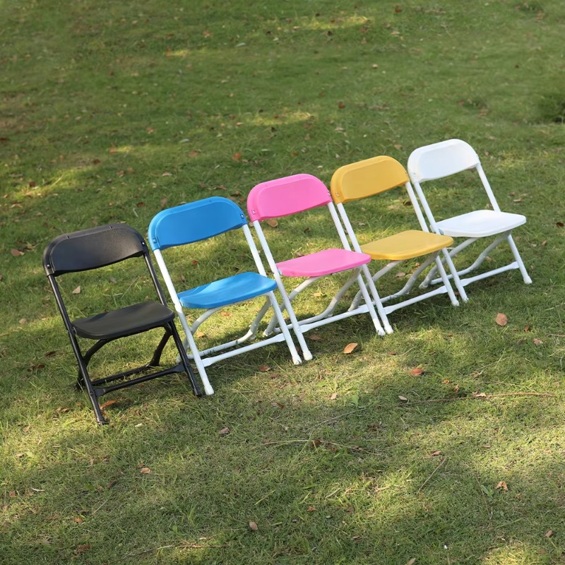 Kids Outdoor Folding Chair - Groothandel Staal Kunststof Kinder Bruiloft Tuin