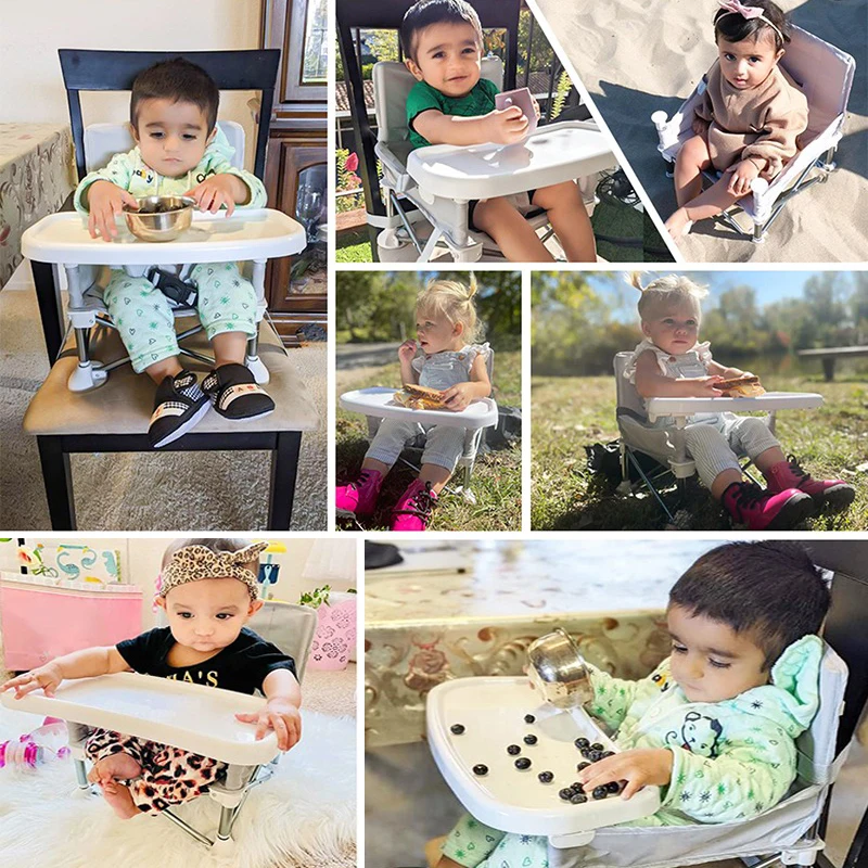 Kids Outdoor Folding Chair - Baby meubels, opvouwbare kinderstoel, draagbare reisstoel,