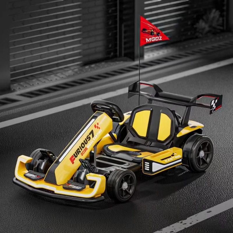 Go Kart Pedal Kids - 24V Elektrische Drift Gokart voor Kinderen,
