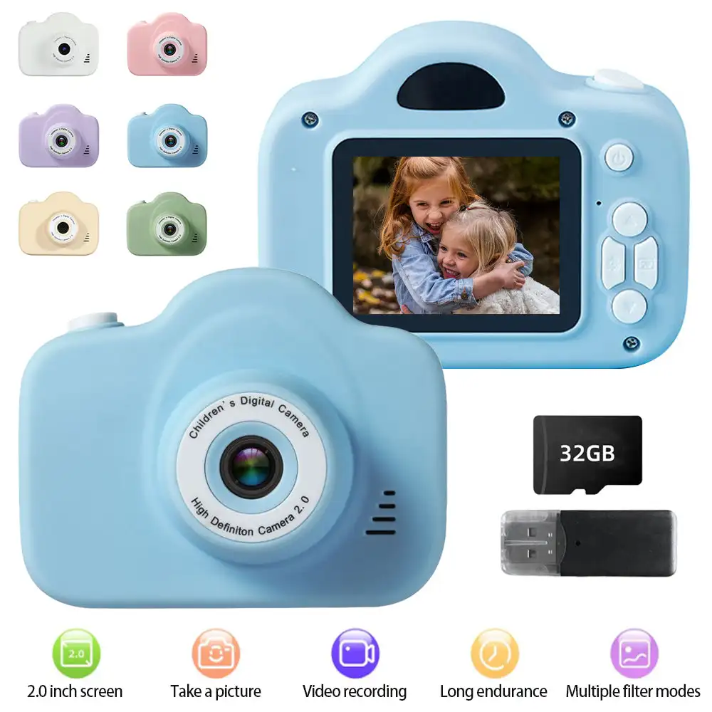 Kids Outdoor Videos - 1080P HD Videocamera met één camera