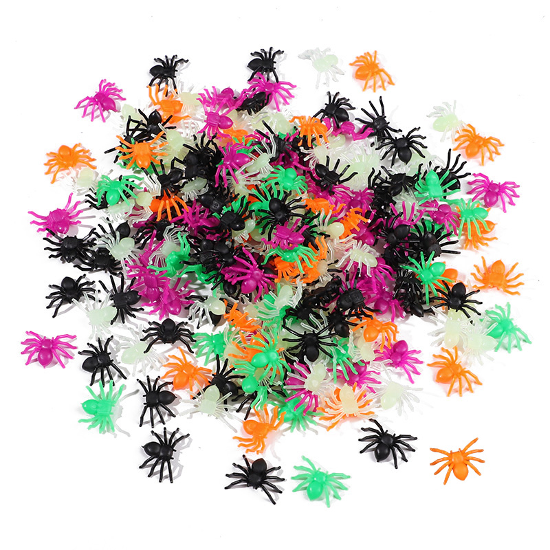 Outdoor Kids In An Indoor World - 50-200 Stuks Halloween Mini Spinnen Kids