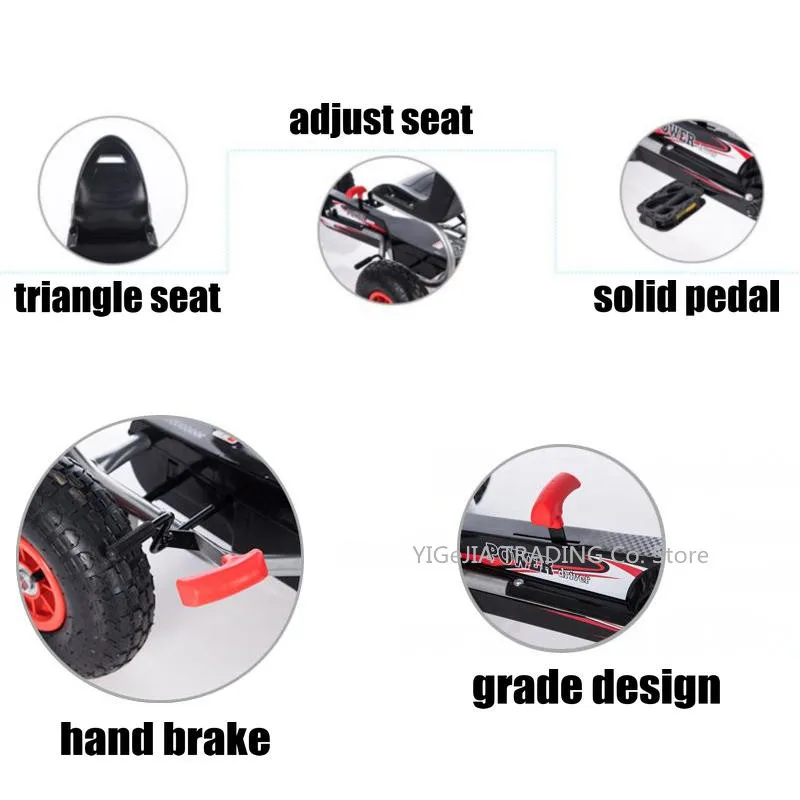 4-wiel kinder-gokart, pedaal-a - Go Kart Pedal Kids recensie en prijs