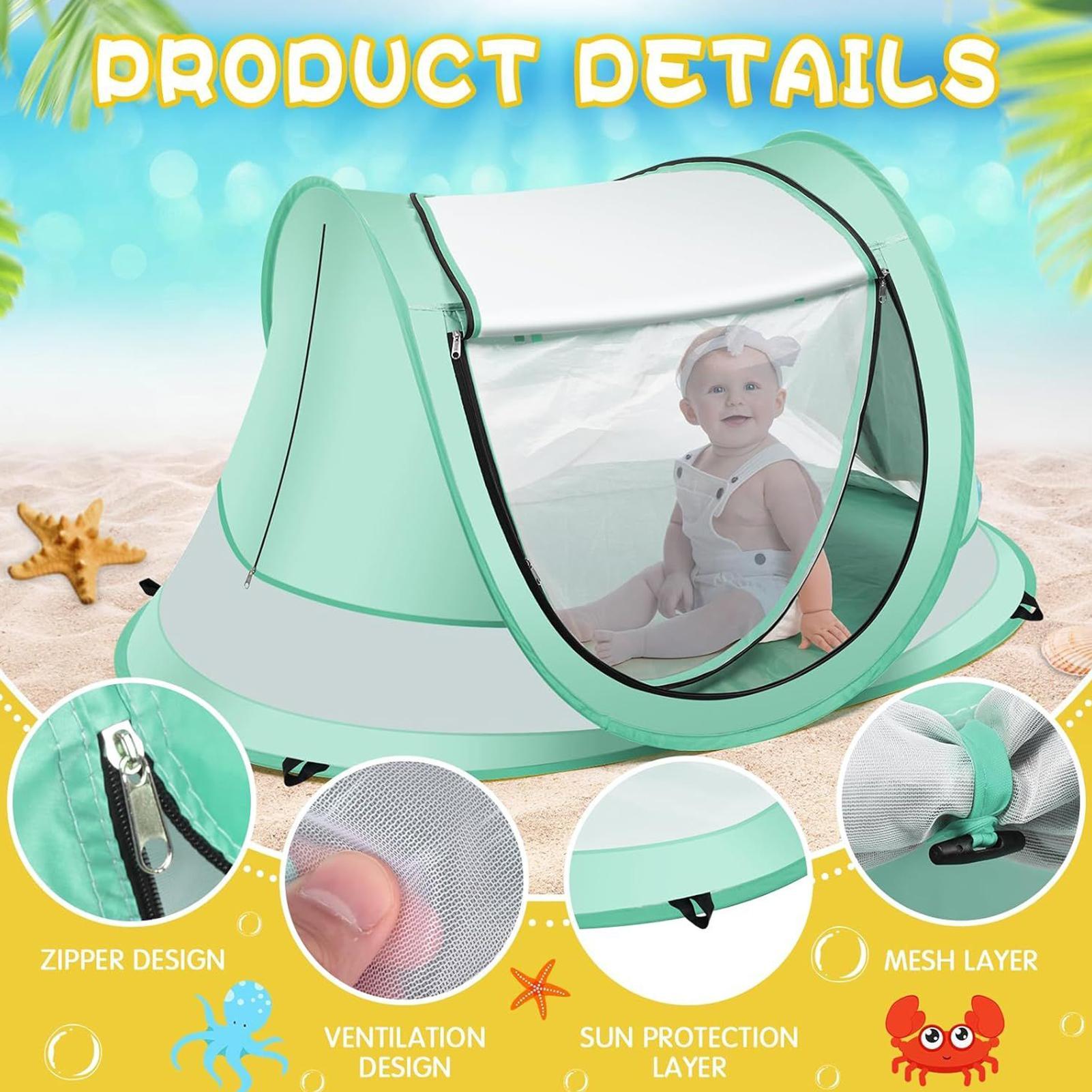 Strandtent voor peuters, buite - Kids Outdoor Dome recensie en prijs