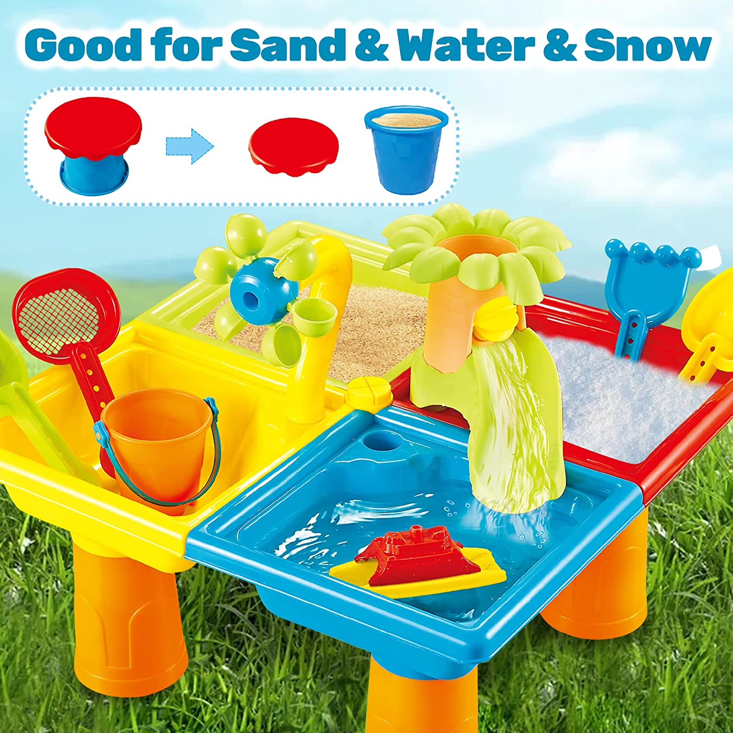 Strandtafel Zand Spelen Speelg - Kids Outdoor Nature Play recensie en prijs