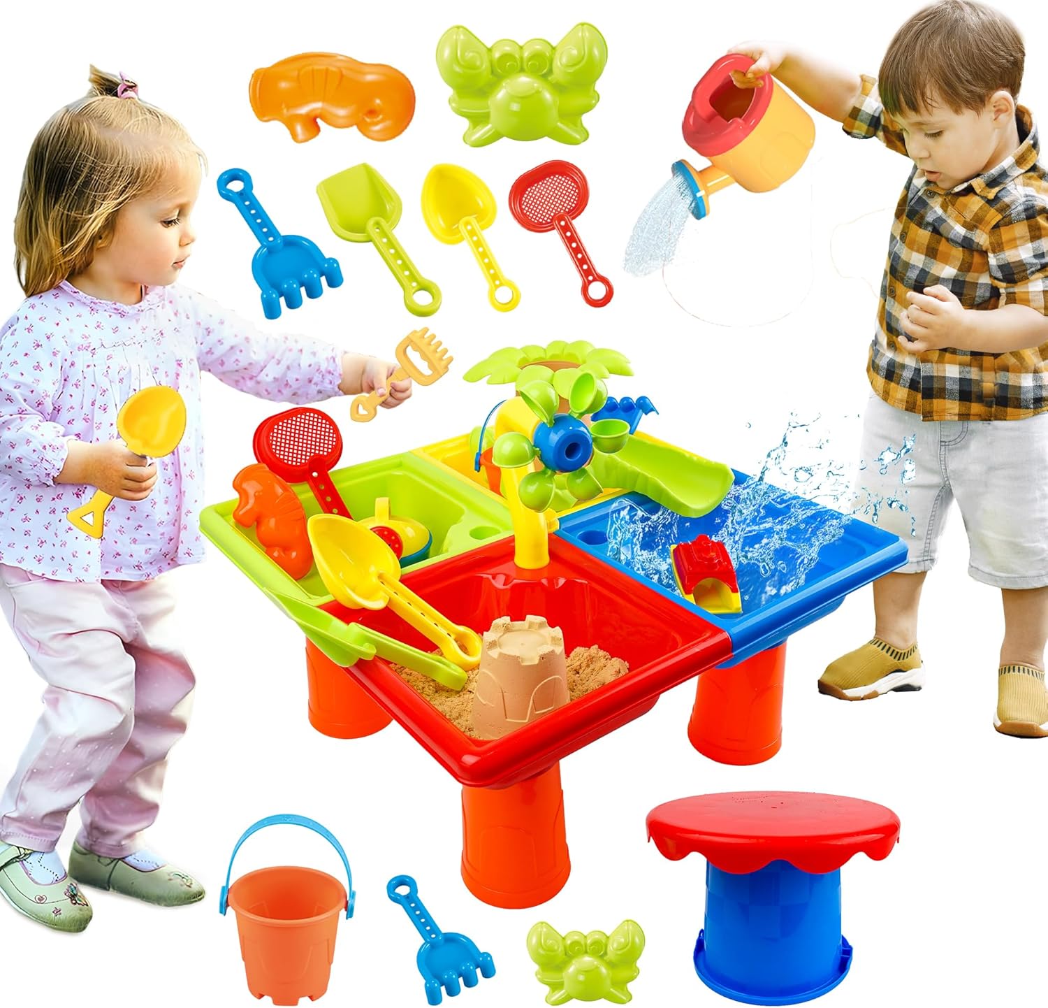 25 stuks zomerwatertafel voor  - Kids Outdoor Table recensie en prijs