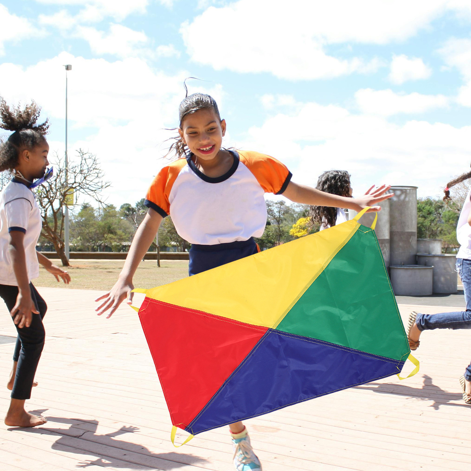Regenboog Parachute Speelset v - Play Kids Outdoor recensie en prijs