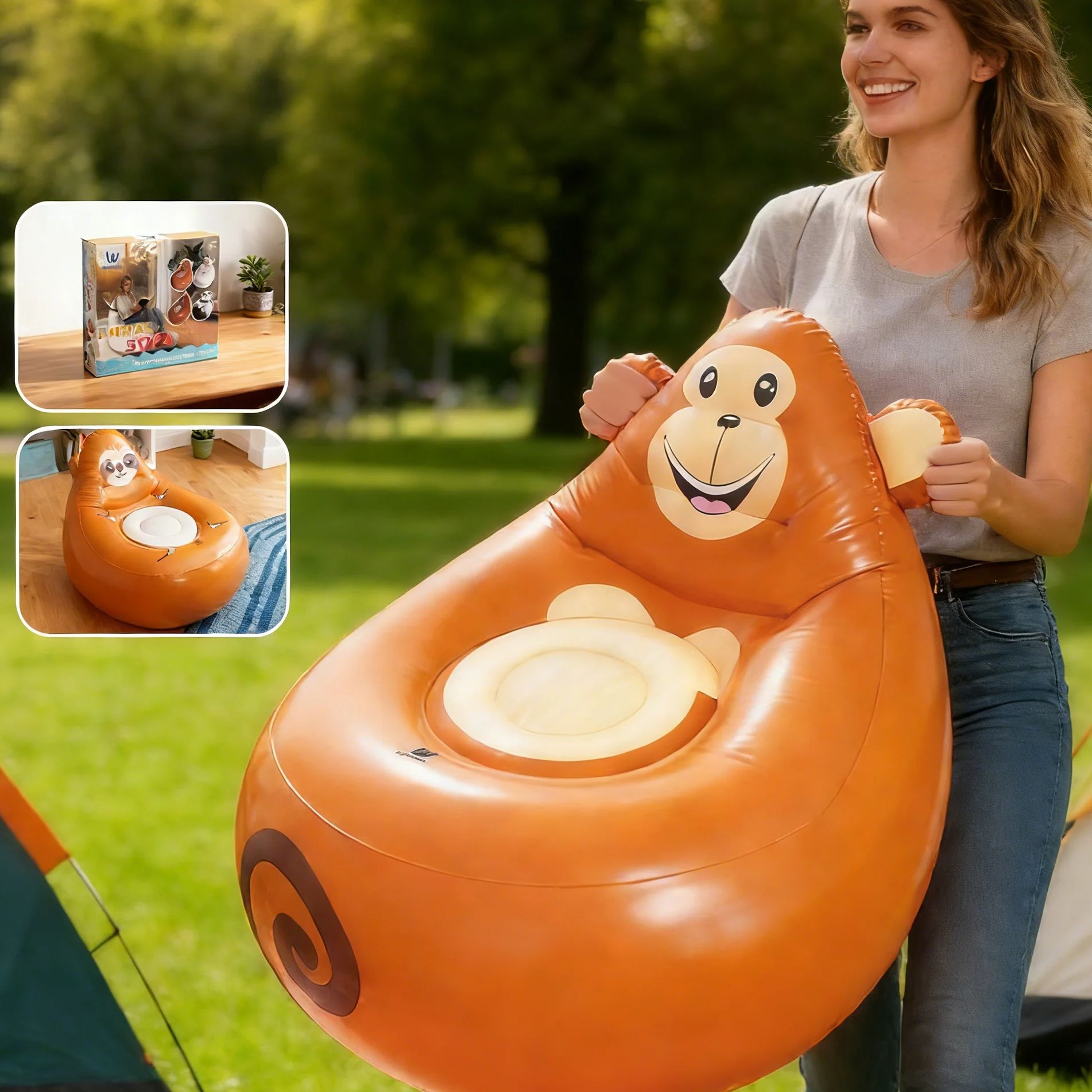 Opblaasbare Luie Bank Kids Car - Kids Outdoor Garden recensie en prijs