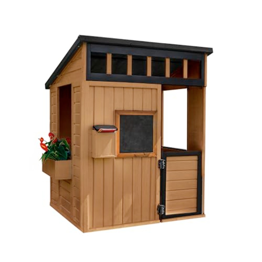 Buitenspeelhuis voor kinderen: - Kids Outdoor Chalkboard recensie en prijs