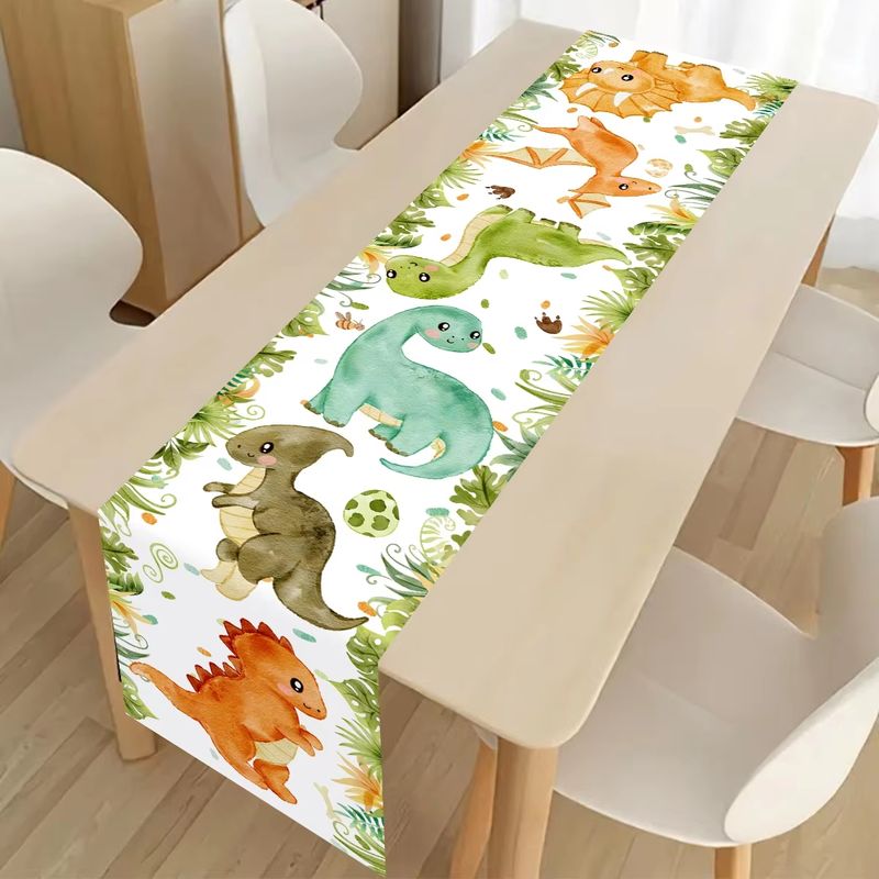 VIKAMA Kinder Tafelloper Dinos - Kids Outdoor Table recensie en prijs