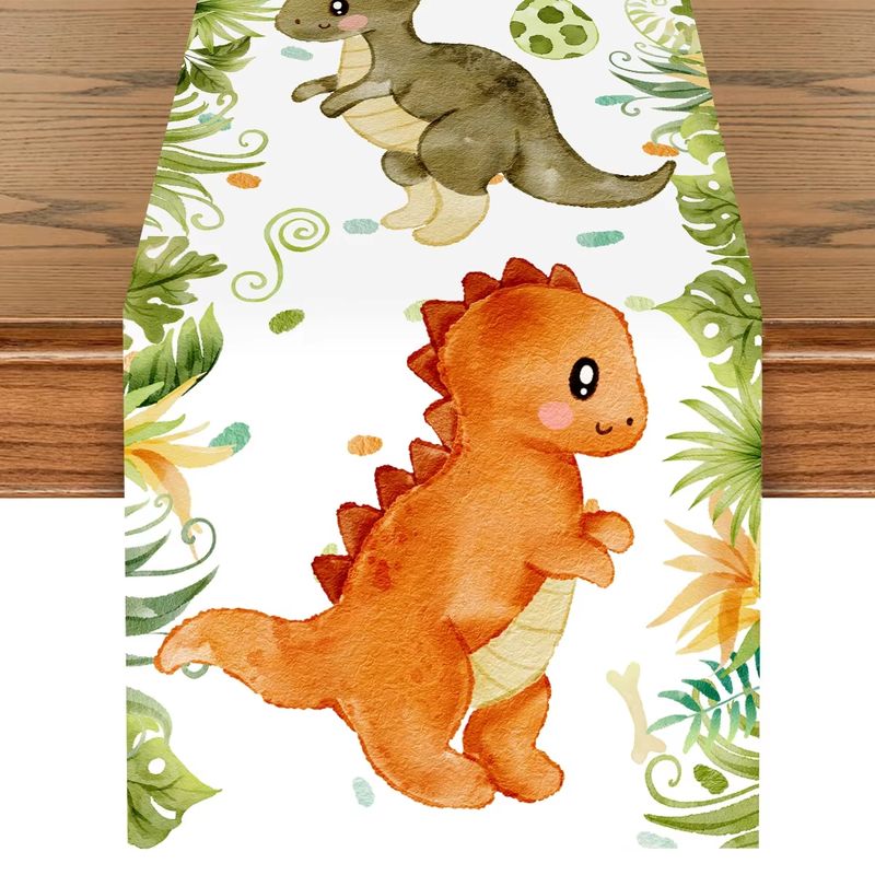 VIKAMA Kinder Tafelloper Dinos - Kids Outdoor Table recensie en prijs