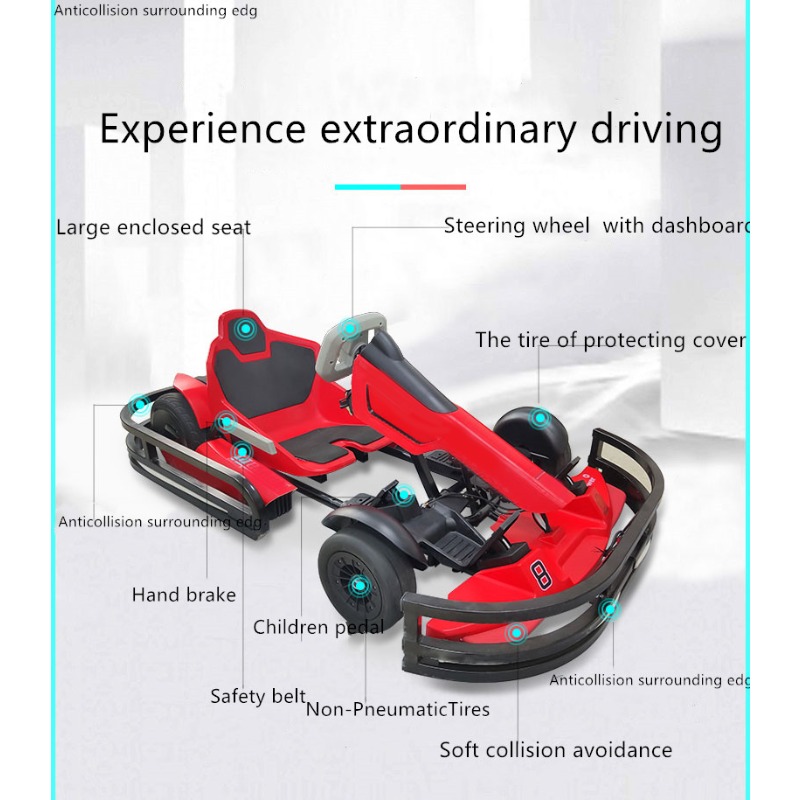 Vermaakpark pedaal go-karts vo - Go Kart Pedal Kids recensie en prijs