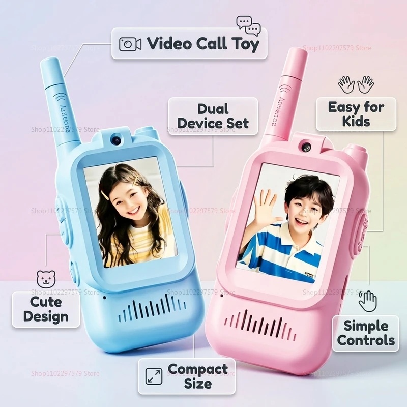 NIEUW Video-walkie-talkies voo - Kids Outdoor Videos recensie en prijs