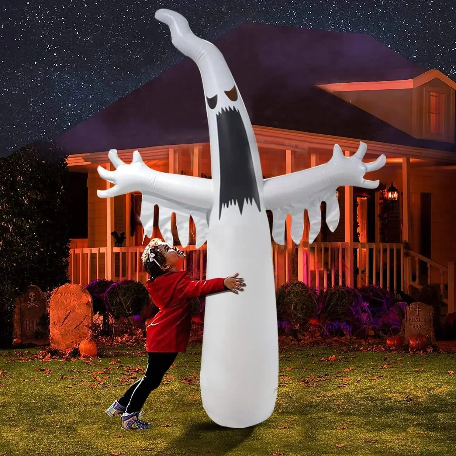 Halloween Opblaasbare Enge Spo - Outdoor Kids In An Indoor World recensie en prijs