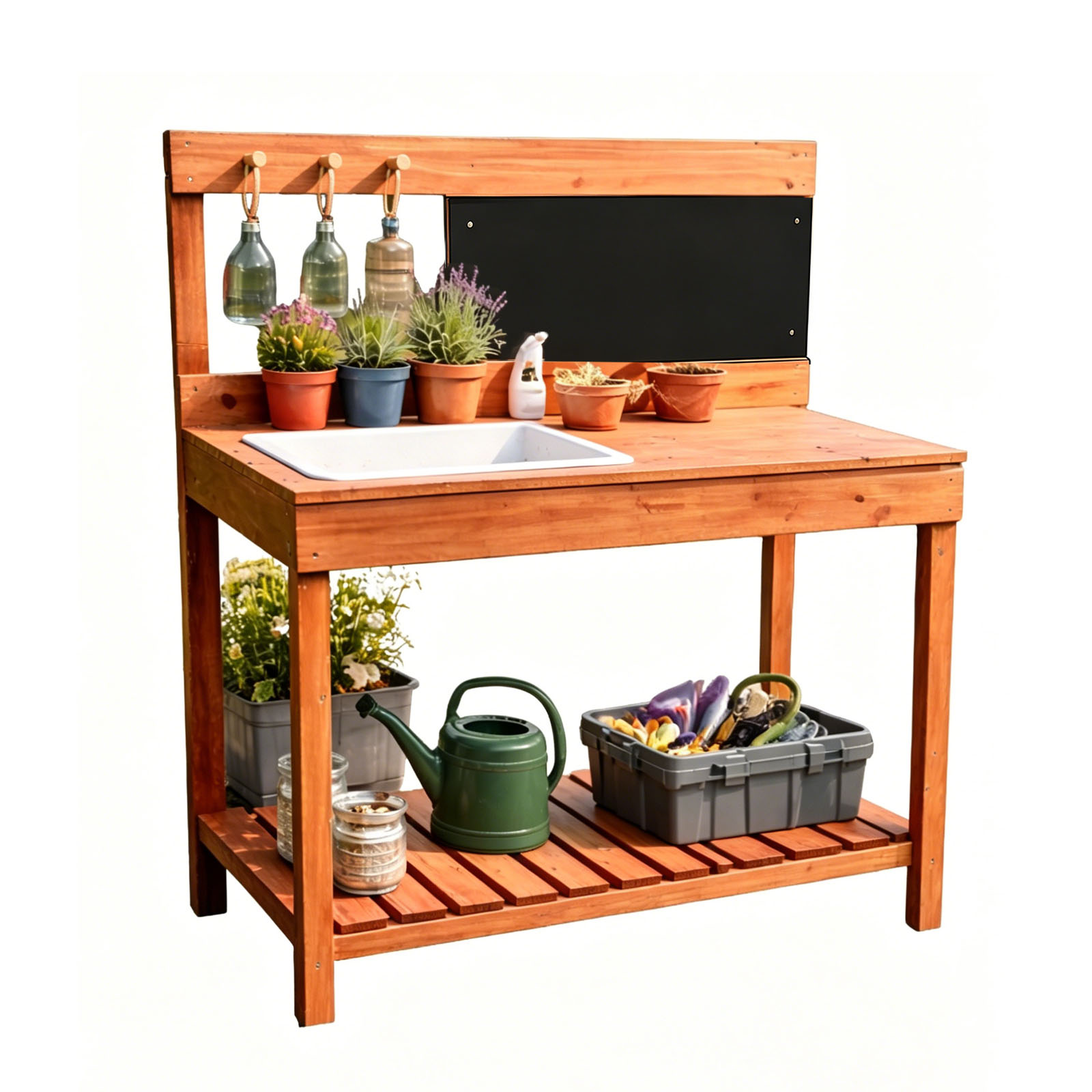 Houten plantentafels voor kind - Kids Outdoor Garden recensie en prijs