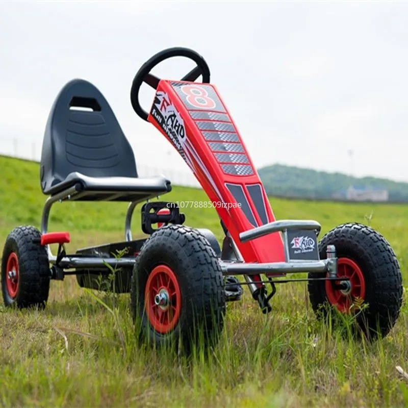 4-wiel kinder-gokart met pedal - Go Kart Pedal Kids recensie en prijs