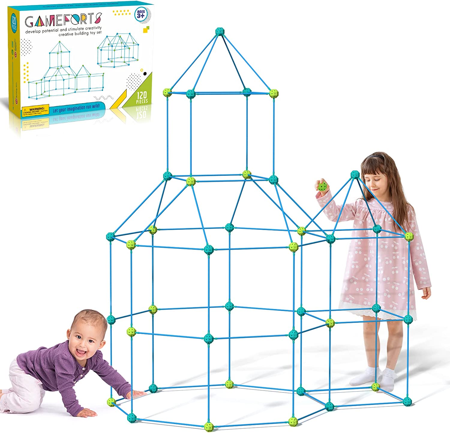Kinderen DIY Bouwkasteel Krale - Outdoor Kids In An Indoor World recensie en prijs