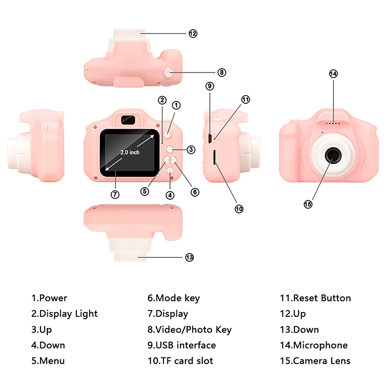 Kinderen Camera Speelgoed Mini - Kids Outdoor Videos recensie en prijs