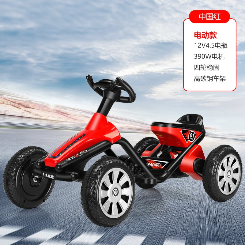 Kinderen Vierwielige Trapauto  - Go Kart Pedal Kids recensie en prijs