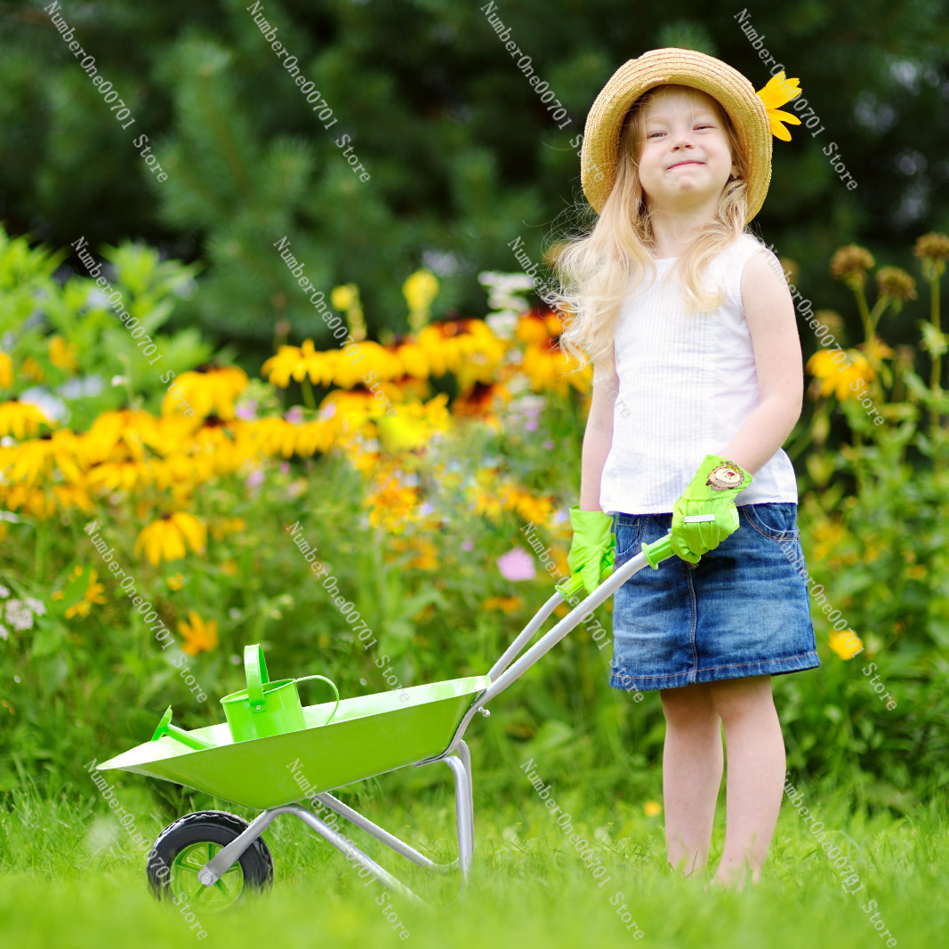 Kinderbuitenwielkar, groene tu - Kids Outdoor Garden recensie en prijs