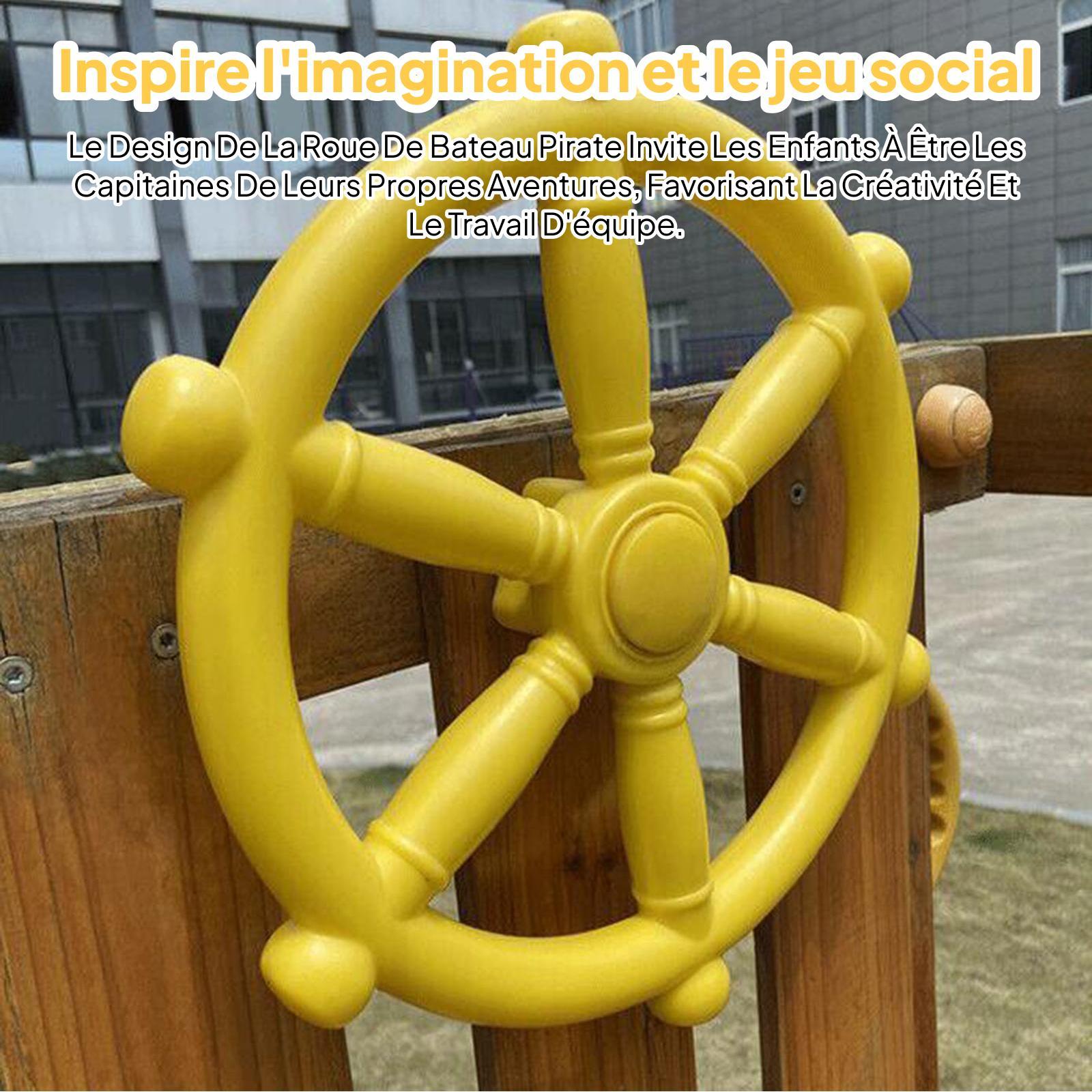 Buitenpiraatschip-stuurwiel vo - Kids Outdoor Gym recensie en prijs