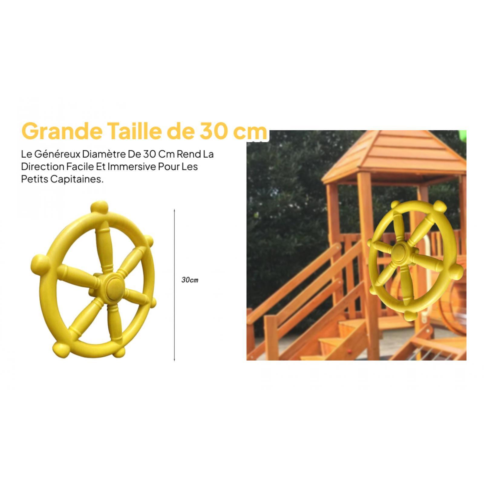 Buitenpiraatschip-stuurwiel vo - Kids Outdoor Gym recensie en prijs