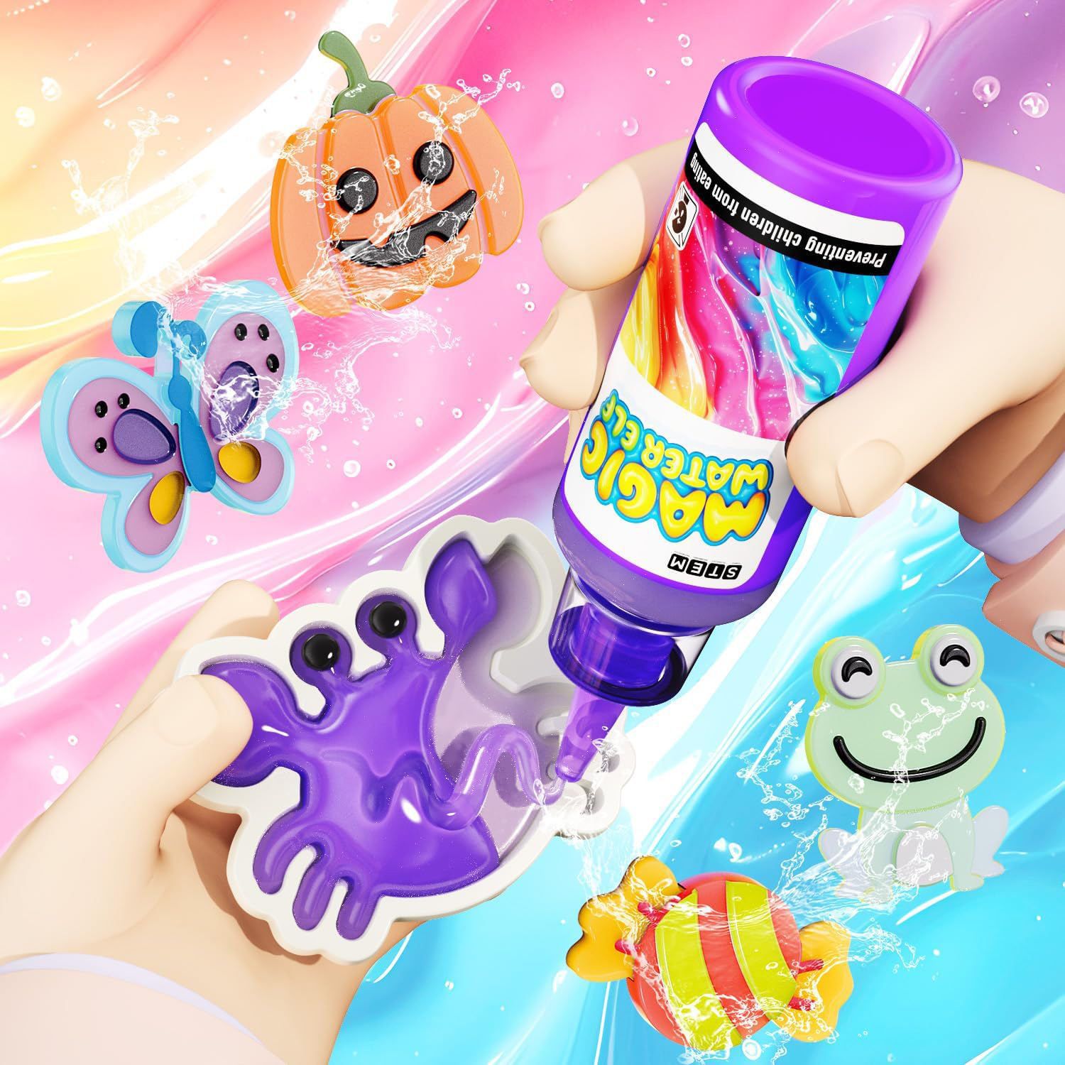 Magic Gel Water Beads Toy: 12- - Kids Outdoor Garden recensie en prijs