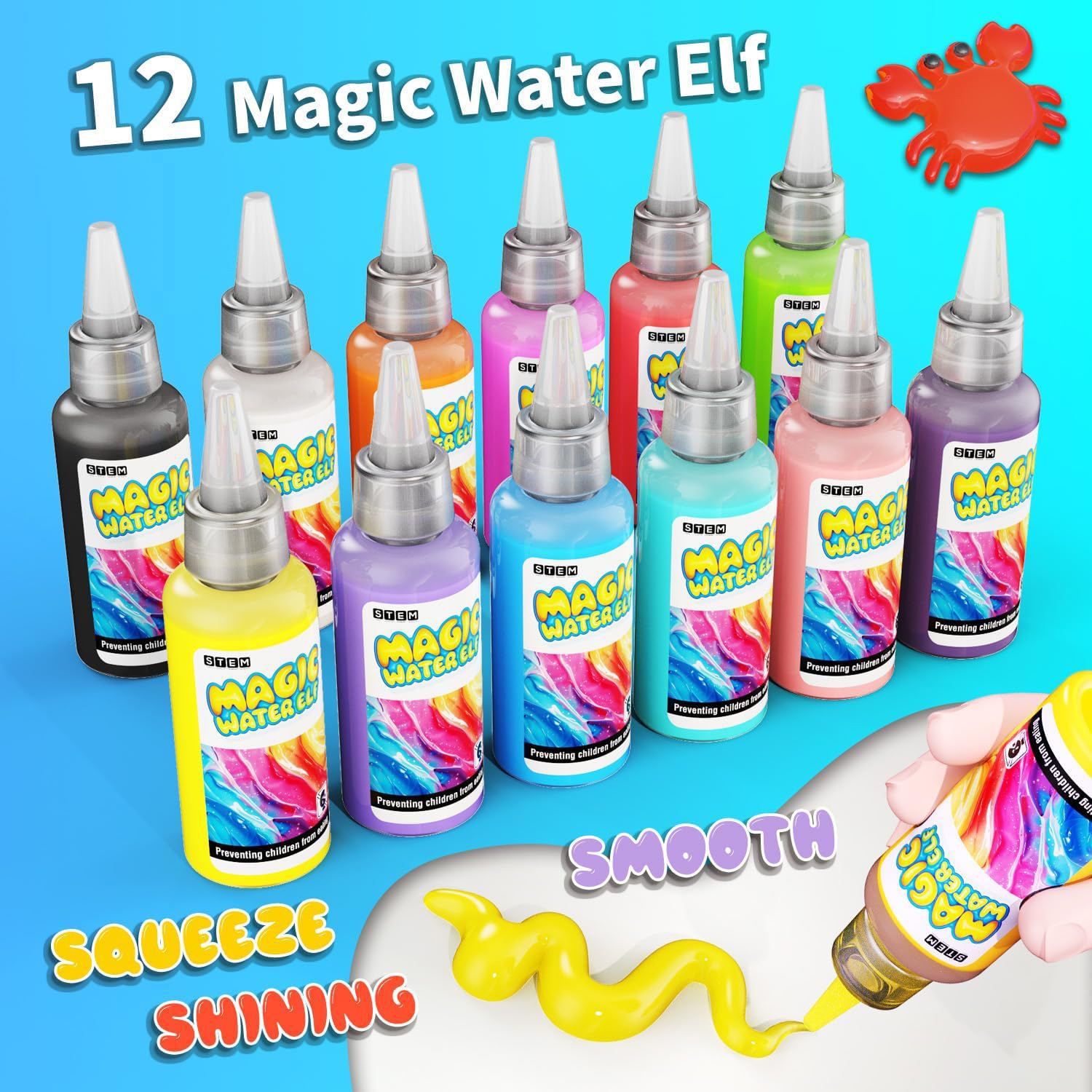 Magic Gel Water Beads Toy: 12- - Kids Outdoor Garden recensie en prijs