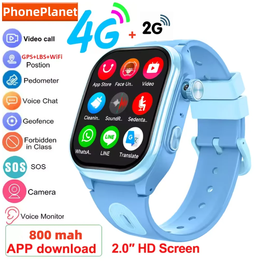 4G Smartwatch voor kinderen, k - Kids Outdoor Videos recensie en prijs