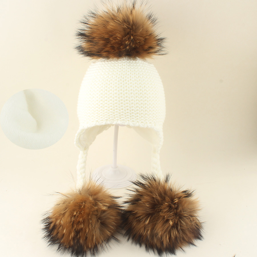 Winter Echt Bont Pompom 3-bal  - Kids Outdoor Dome recensie en prijs