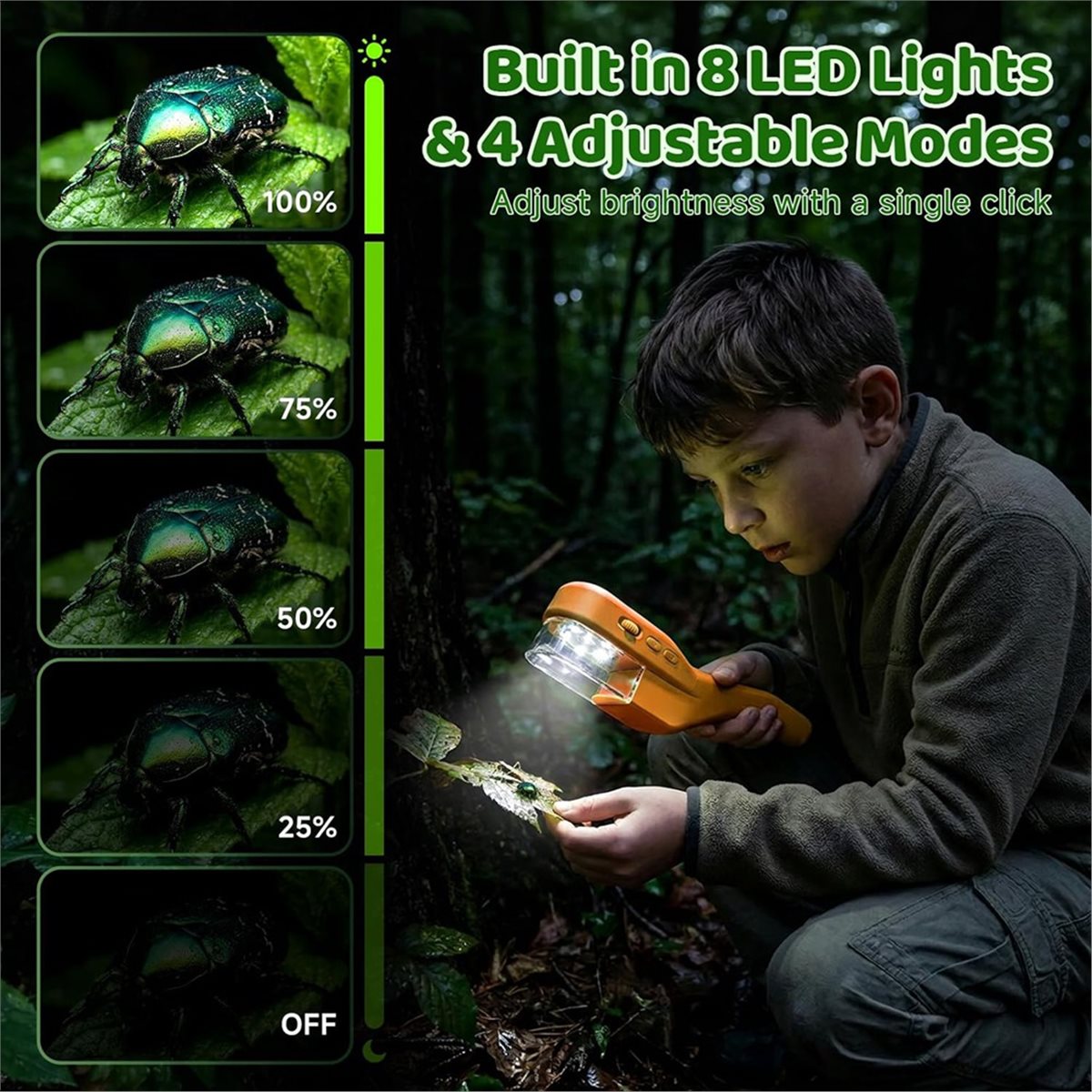 500X Handmicroscoop voor Kinde - Kids Outdoor Videos recensie en prijs