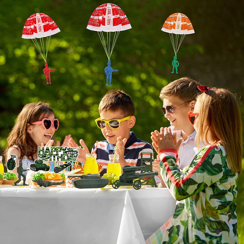 10/100 stks Parachute Speelgoe - Kids Outdoor Games Ideas recensie en prijs