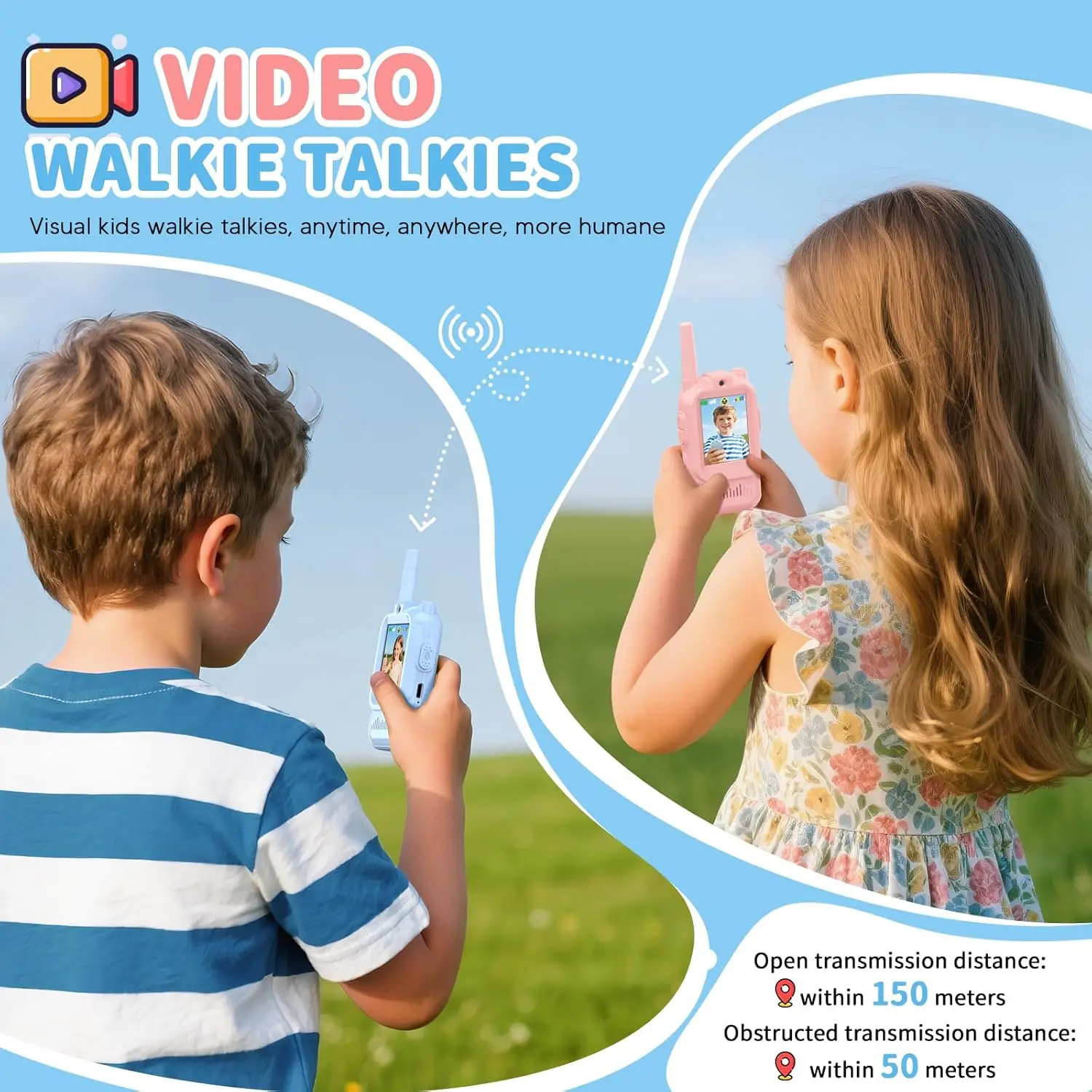 Video-walkie-talkies voor kind - Kids Outdoor Videos recensie en prijs