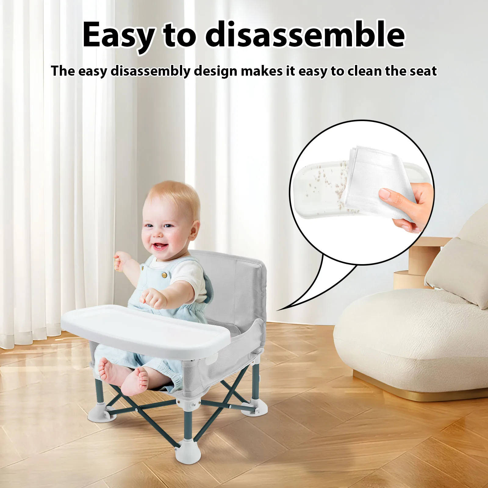 Peuterverhoger met kinderveili - Kids Outdoor Folding Chair recensie en prijs