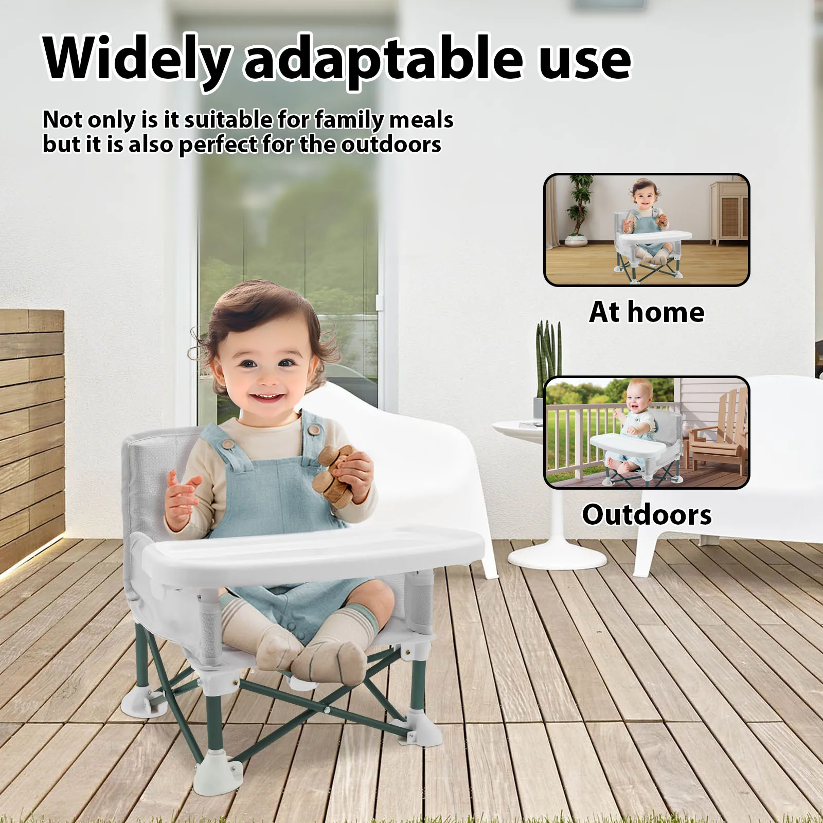 Peuterverhoger met kinderveili - Kids Outdoor Folding Chair recensie en prijs