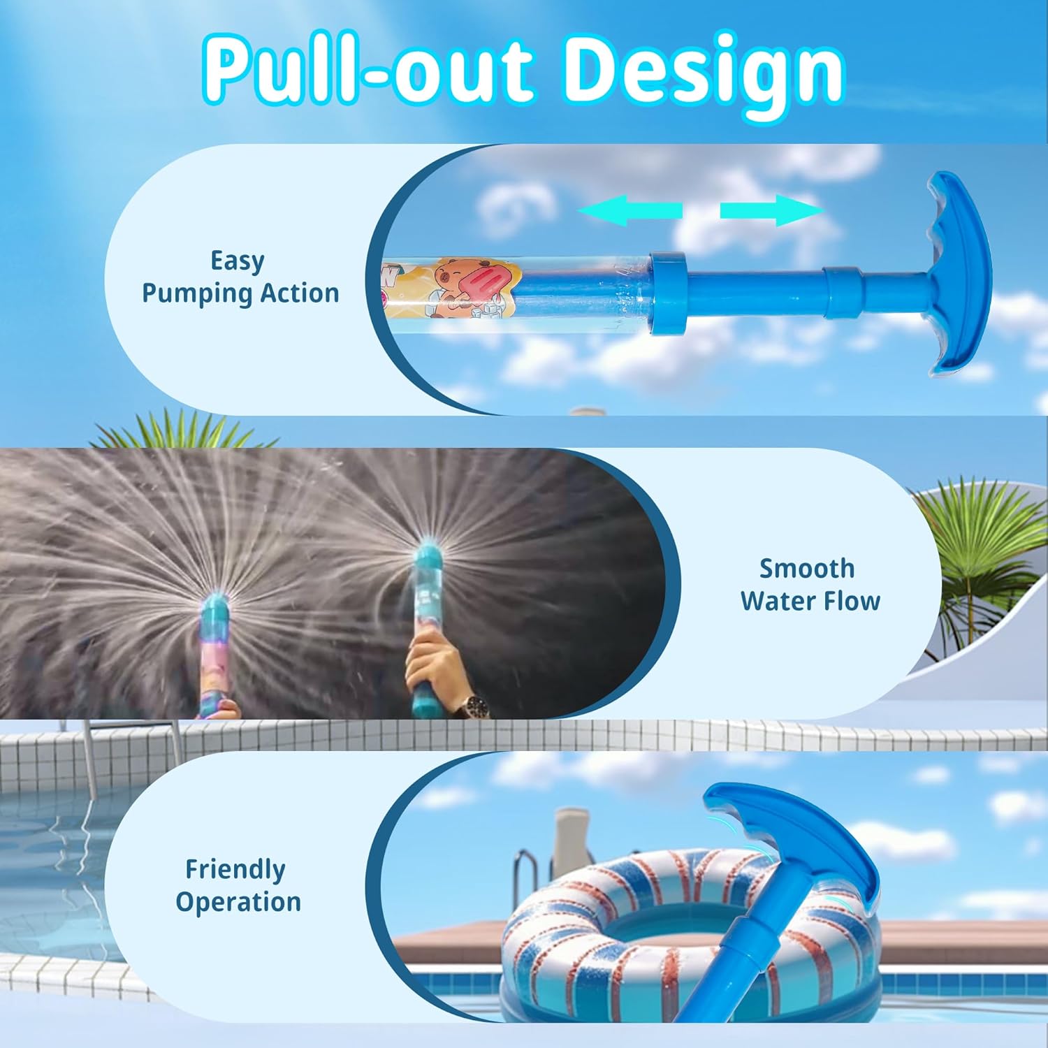 Pull Back Water Blaster Speelg - Kids Outdoor Nature Play recensie en prijs