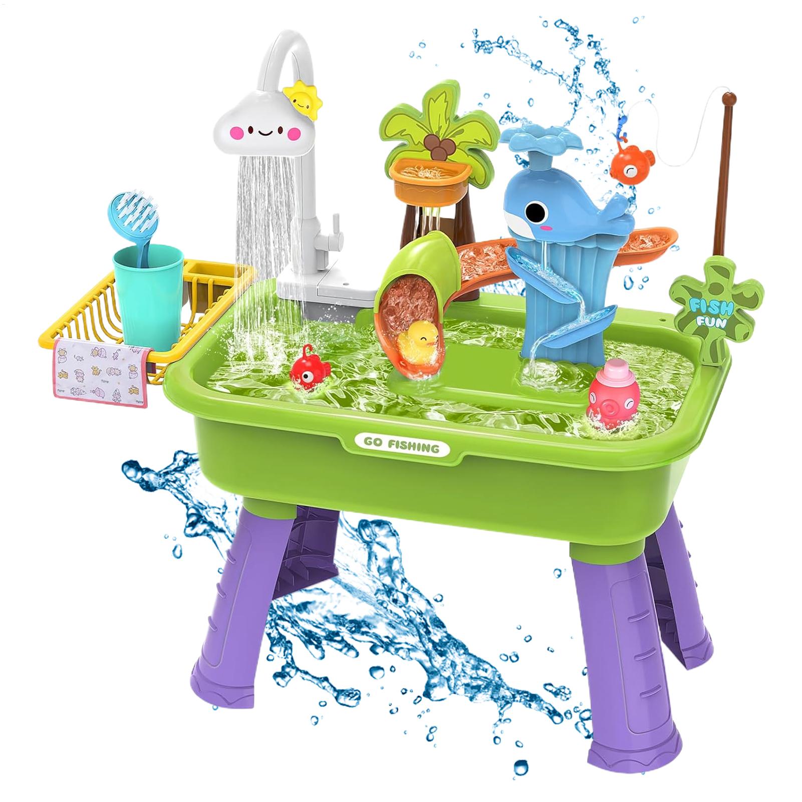 Elektrische speelgootsteen voo - Kids Outdoor Table recensie en prijs