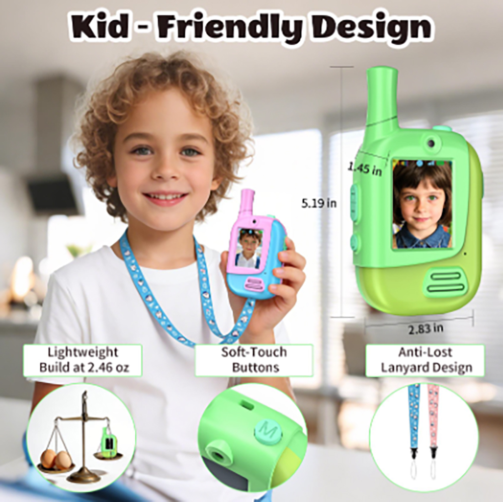 2-pack oplaadbare video-walkie - Kids Outdoor Videos recensie en prijs