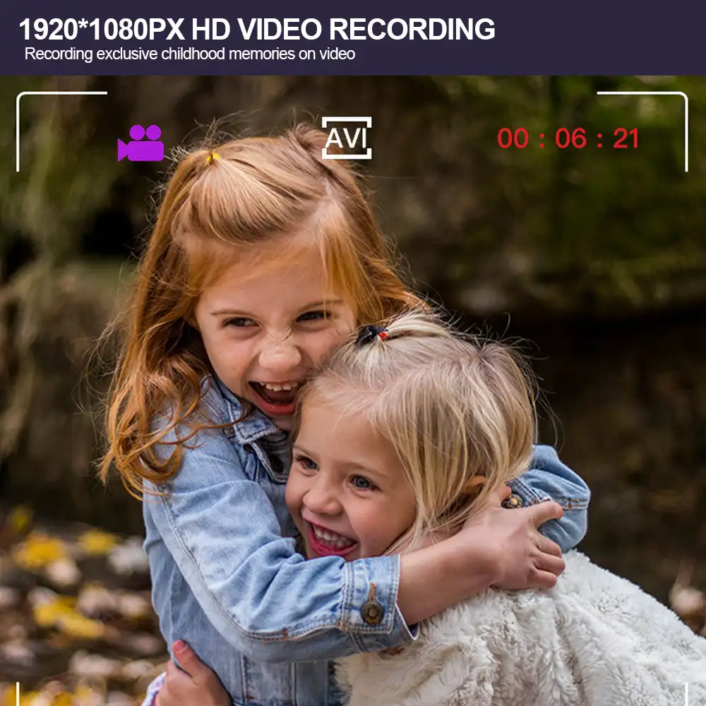 1080P HD Videocamera met één c - Kids Outdoor Videos recensie en prijs